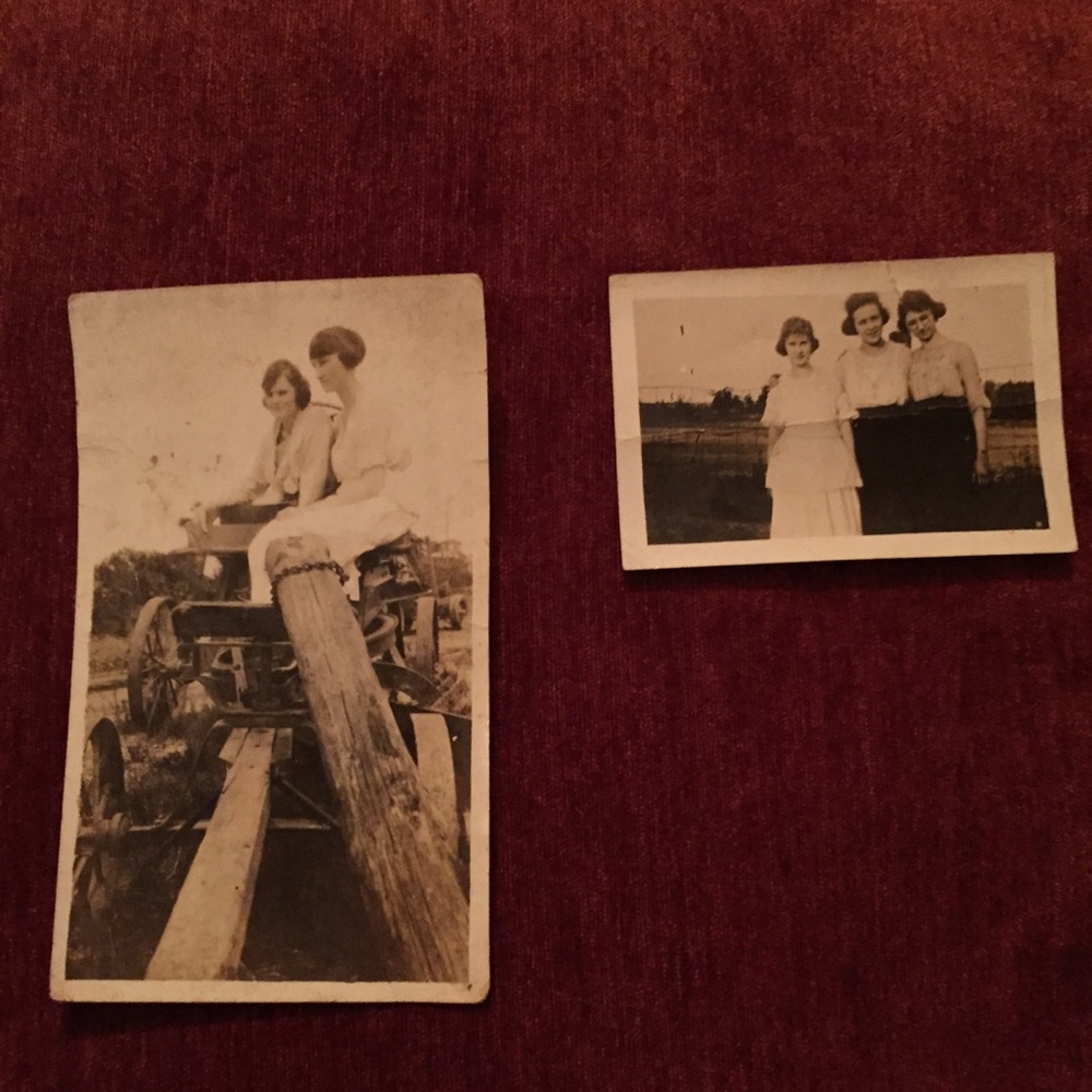 Two vintage photographs